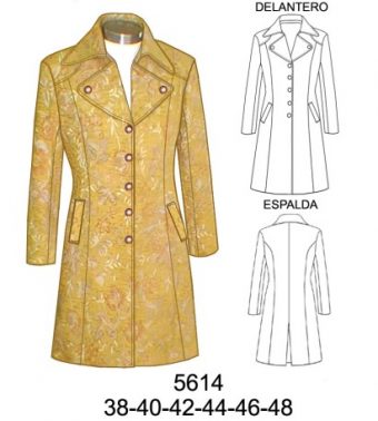 5614 CHAQUETON LARGO