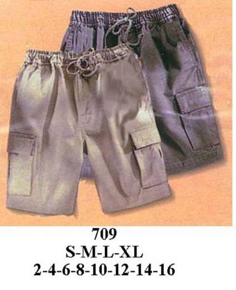 709 BERMUDA CON BOLSILLO EN COSTADO